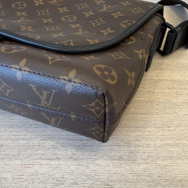 Louis Vuitton Monogram Macassar Canvas Magnetic Messenger Bag