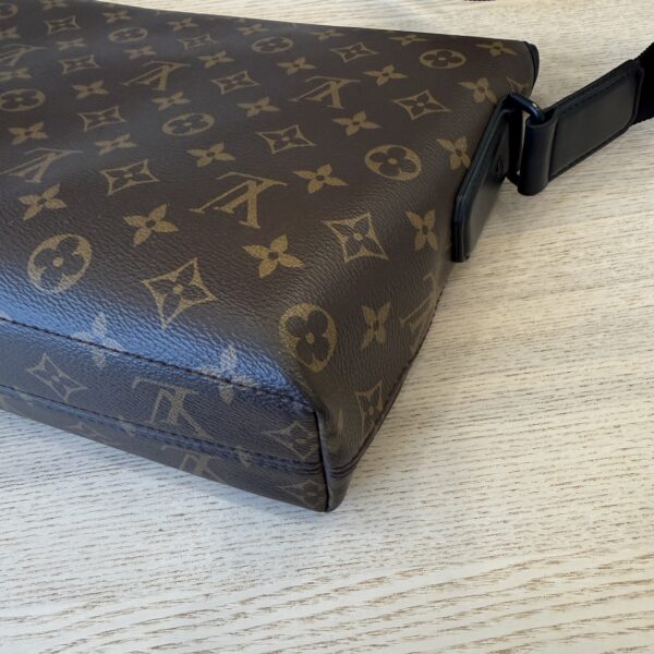 Louis Vuitton Monogram Macassar Canvas Magnetic Messenger Bag