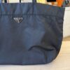 Prada Nylon Black Large Tote