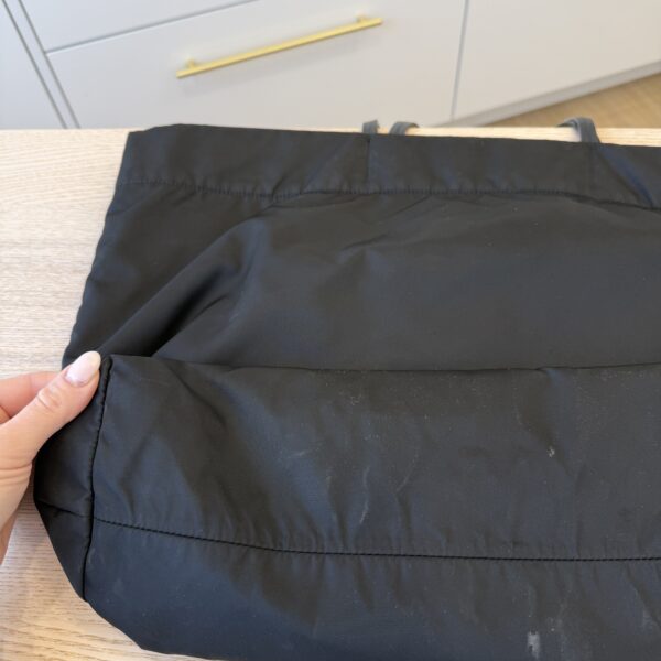 Prada Nylon Black Large Tote
