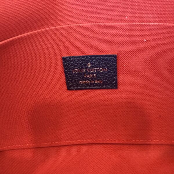 Louis Vuitton Empreinte Pochette Felicie Chain Wallet Marine Rouge