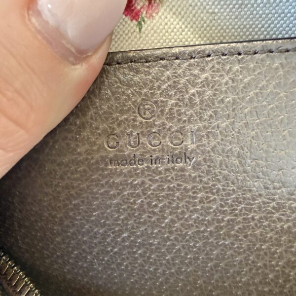 Gucci GG Supreme Monogram Neo Vintage Web Shoulder Bag Brown Yellow