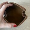 Celine Small Cosmetic Pouch in Triomphe Canvas and Calfskin
