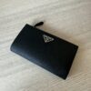 Prada Long Saffiano Wallet Black