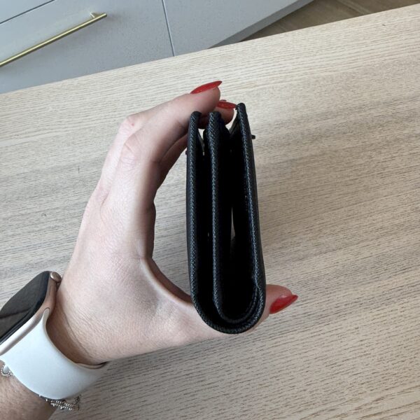 Prada Long Saffiano Wallet Black