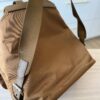 Prada Medium Re-Nylon Backpack Camel Brown