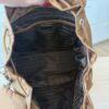 Prada Medium Re-Nylon Backpack Camel Brown