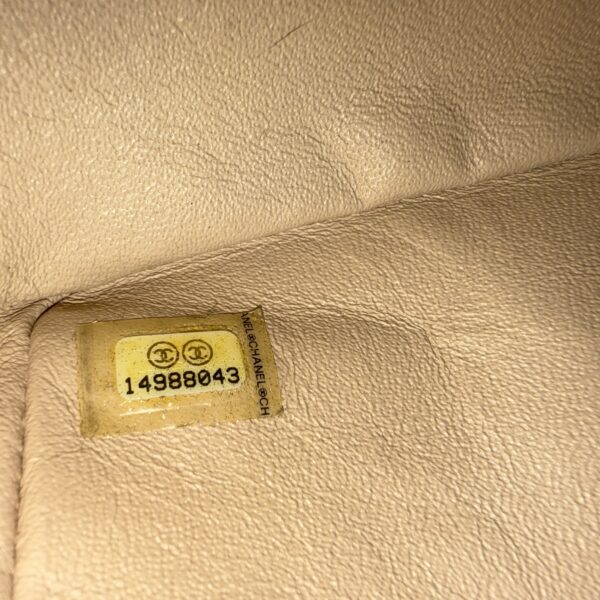 Chanel Lambskin Quilted Jumbo Double Flap Beige Claire Gold Hardware