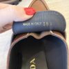 Prada Cognac Leather Loafers 38.5