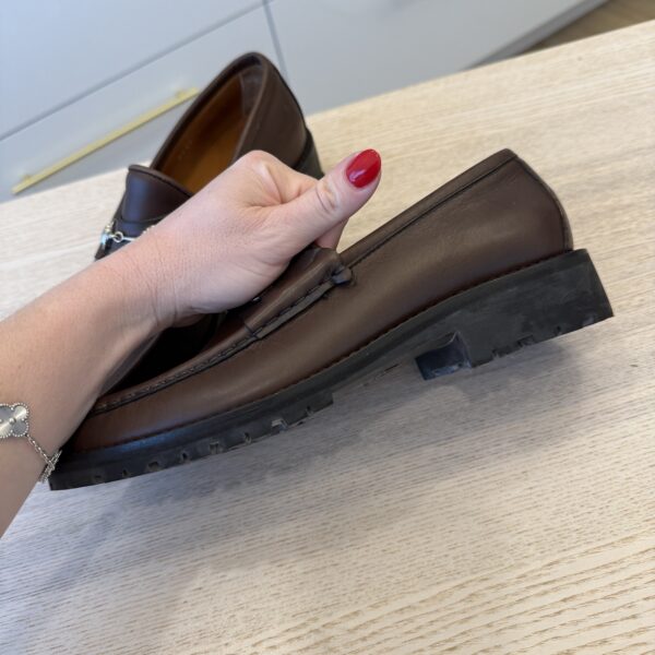 Gucci Classic Women's Horsebit Loafers Size 8.5 Brown