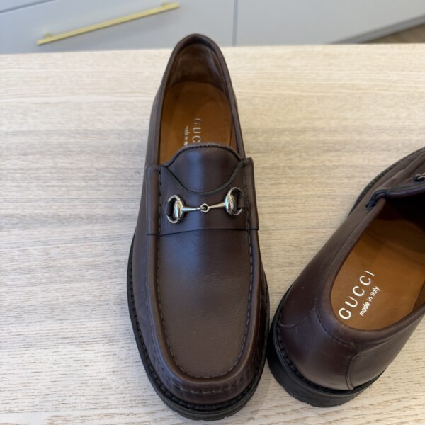 Gucci Classic Women's Horsebit Loafers Size 8.5 Brown