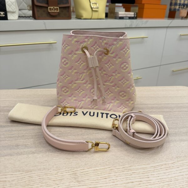 Louis Vuitton NeoNoe Handbag Stardust Monogram Empreinte Leather BB