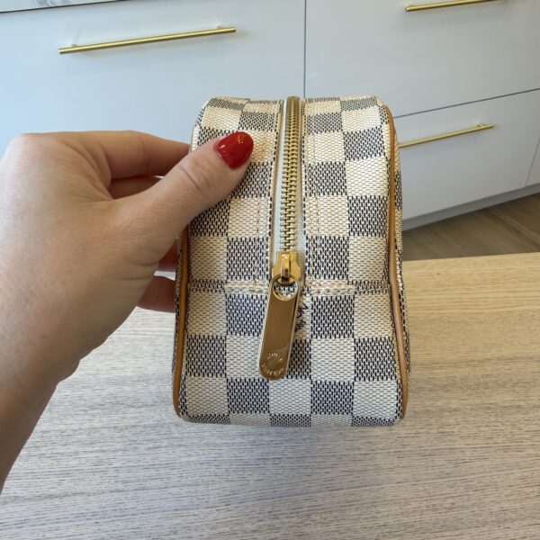 Louis Vuitton Damier Azur Toiletry Bag 25