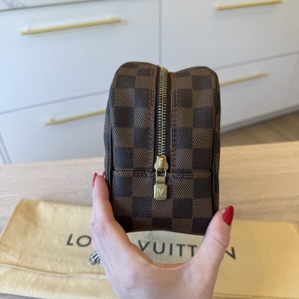 Louis Vuitton Damier Ebene Toiletry Bag 25