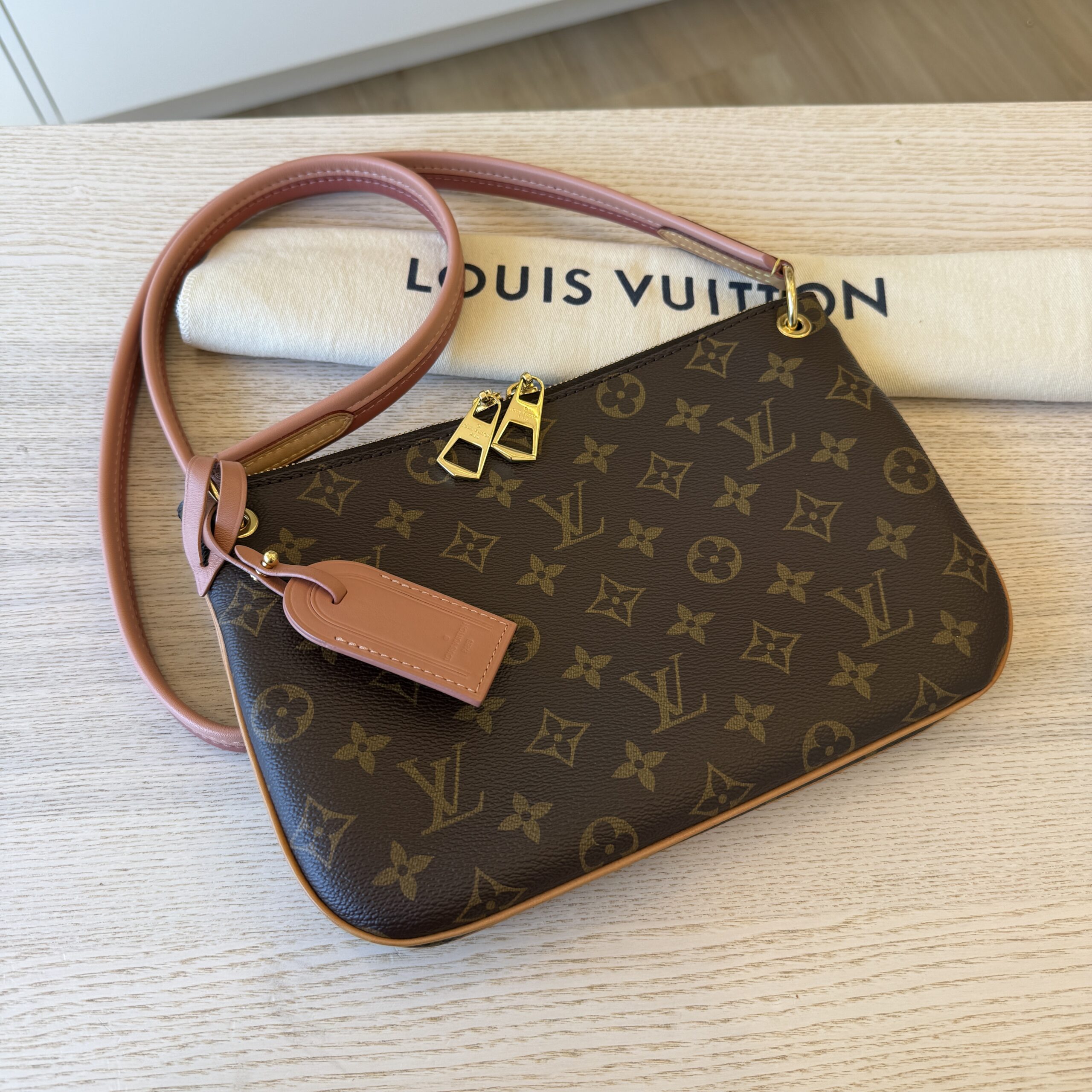 Louis Vuitton Monogram Lorette Pink