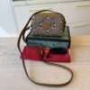 Gucci X Disney Brown GG Coated Canvas Mickey Mouse Mini Crossbody Bag