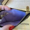 Louis Vuitton Monogram Multicolor Key Pouch Black Grenade