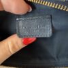 Christian Dior Vintage Saddle Bag Diorissimo Canvas Mini