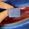 Gucci Velvet Small GG Marmont Porcelain Blue