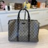 Gucci GG Plus Monogram Medium Joy Boston Dark Brown