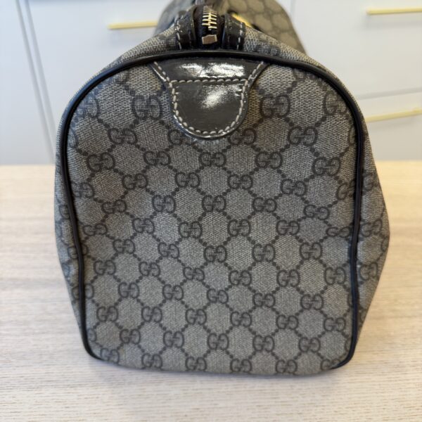 Gucci GG Plus Monogram Medium Joy Boston Dark Brown