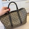 Gucci GG Plus Monogram Medium Joy Boston Dark Brown