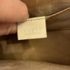 Gucci Calfskin Mini Sylvie Top Handle Bag White