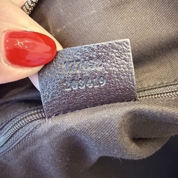 Gucci Monogram Medium Princy Tote Dark Brown