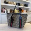 Gucci Beige/Ebony GG Fabric Jolie Large Tote Bag