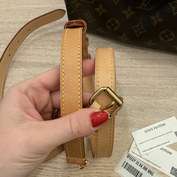 Louis Vuitton Monogram Speedy 25 Bandouliere NM