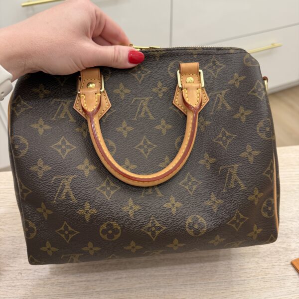Louis Vuitton Monogram Speedy 25 Bandouliere NM