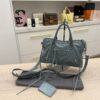 Balenciaga Agneau Arena Storico Silver Hardware Small Le City
