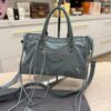 Balenciaga Agneau Arena Storico Silver Hardware Small Le City