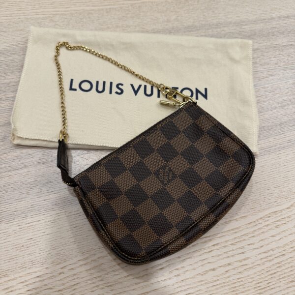 Louis Vuitton Damier Ebene Mini Pochette Accessories