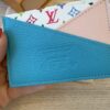 Louis Vuitton LV X TM Monogram Multicolor Criss-Cross Card Holder Kabira Blue Rose