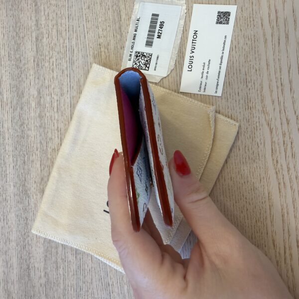 Louis Vuitton LV X TM Monogram Multicolor Slim Card Holder White