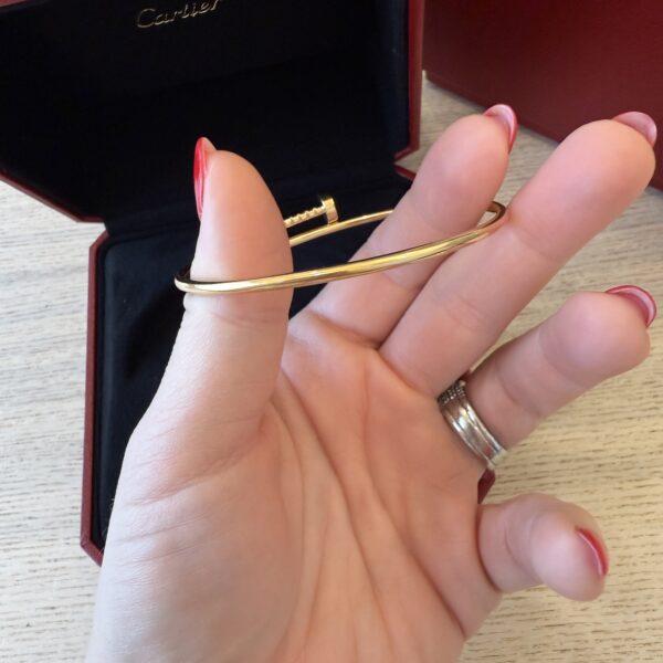 Cartier Juste un Clou Bracelet, Small Model Pink Gold Size 18