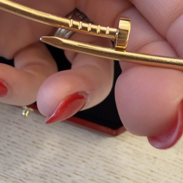 Cartier Juste un Clou Bracelet, Small Model Pink Gold Size 18