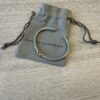 David Yurman Cable Flex X Station Bracelet in Sterling Silver with 14K Yellow Gold, 4mm