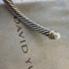David Yurman Classic Cable Bracelet in Sterling Silver Pearl