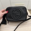 Gucci Calfskin Small Soho Disco Bag Black
