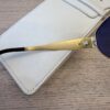 Celine Triomphe Metal 01 Sunglasses in Metal Gold