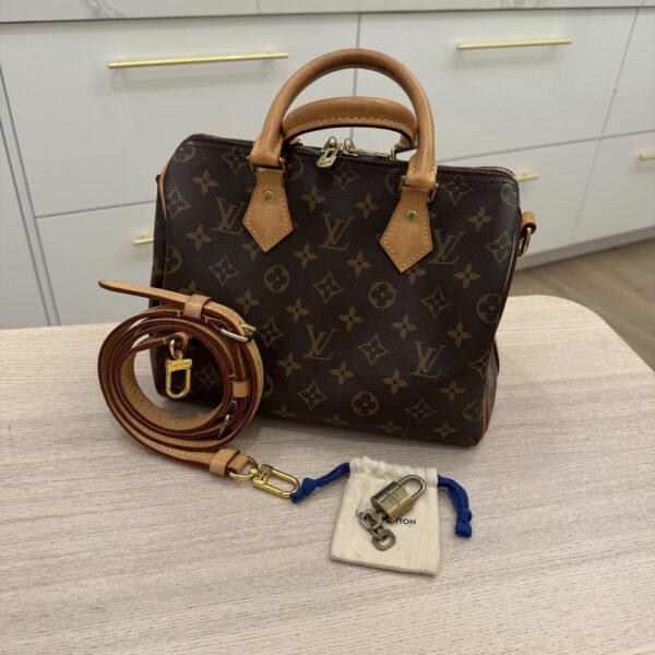 Louis Vuitton Monogram Speedy 25 Bandouliere NM