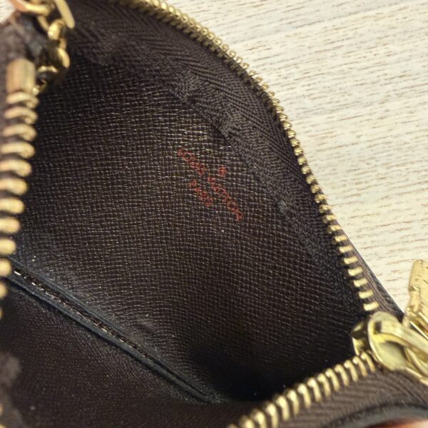 Louis Vuitton Damier Ebene Key Pouch Cles