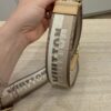 Louis Vuitton Jacquard Shoulder Strap Black White Beige
