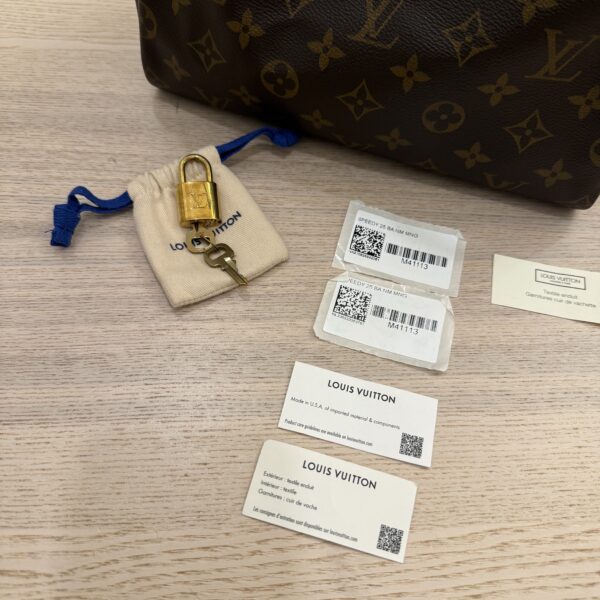 Louis Vuitton Monogram Speedy 25 Bandouliere NM