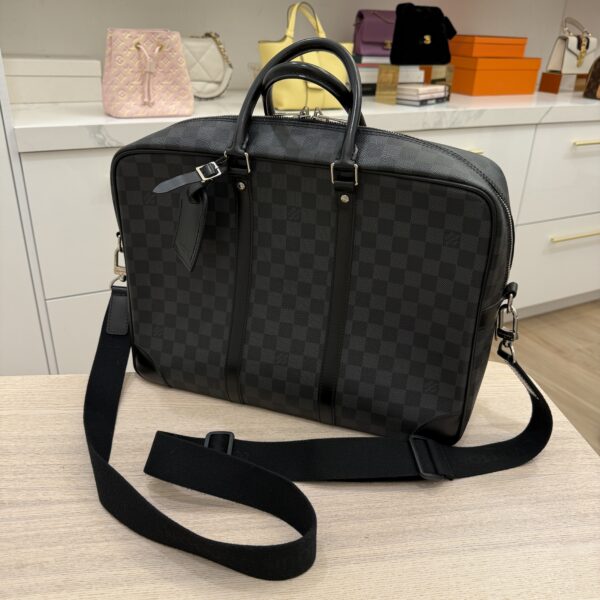 Louis Vuitton Damier Graphite Porte Documents Voyage GM