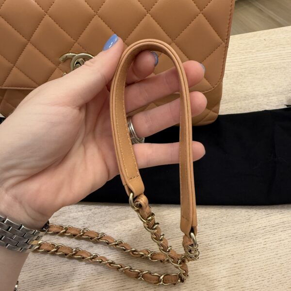 Chanel Lambskin Quilted Medium Trendy CC Flap Dual Handle Bag