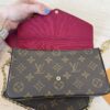 Louis Vuitton Monogram Pochette Felicie Chain Wallet