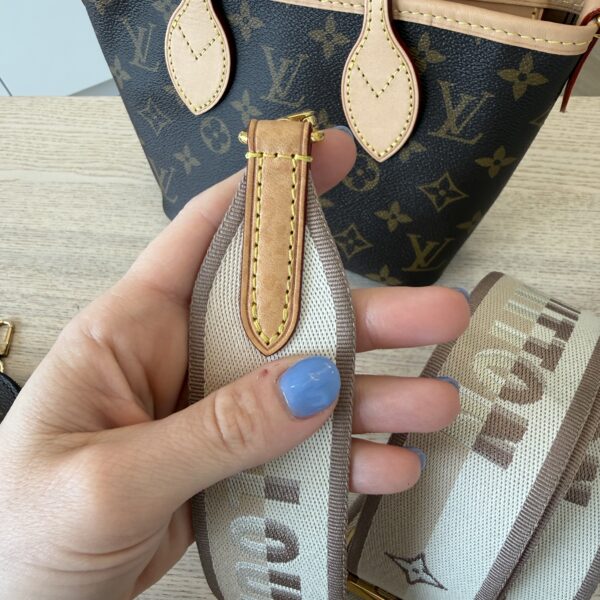 Louis Vuitton Monogram Neverfull BB Beige